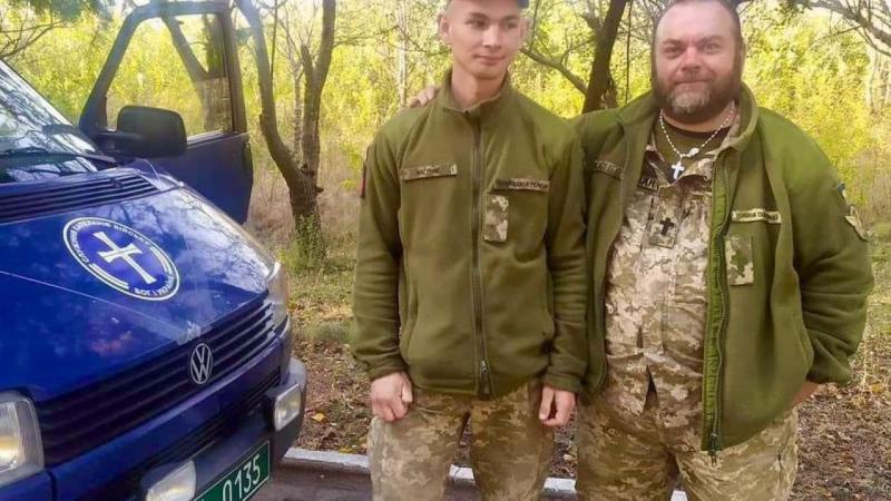 З полону звільнився син військового капелана з Львівської області, Давид Магуник.