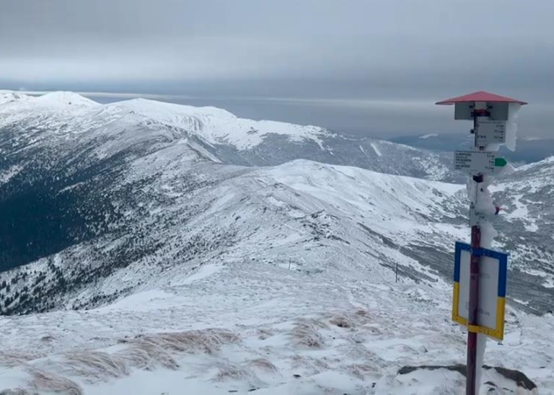 У Карпатах випало до 13 сантиметрів снігового покриву.