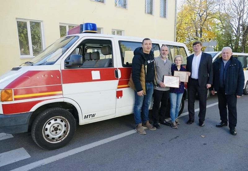 Калуш отримав спеціалізований автомобіль у подарунок від міста-партнера з Німеччини.