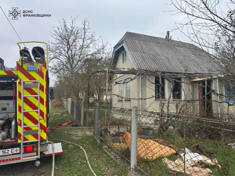 У селі Тязів сталася пожежа, внаслідок якої постраждав чоловік.